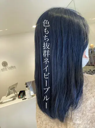 ロング カラー オリーブ透明感カラー 表参道/MIKUのヘアスタイル