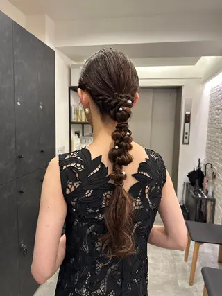 ロング ヘアアレンジ 銀座/ヘアセット シマムラ ミホのヘアスタイル