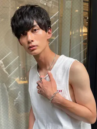 ヘアアレンジ メンズ NVEMO.所属・韓国ヘア💇🏼 kanonのヘアスタイル