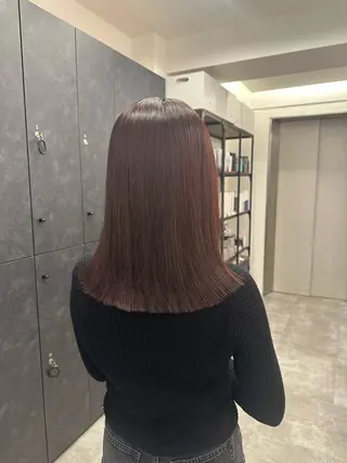 ミディアム カラー 銀座/ヘアセット シマムラ ミホのヘアスタイル