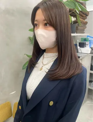 セミロング 🫧ほのか /透明感カラー🫧のヘアスタイル