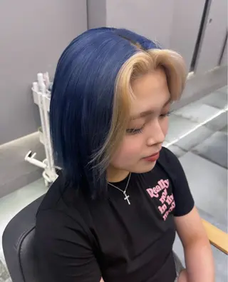 カラー メンズパーマ/韓国 ヘア/Mino🤍のヘアスタイル