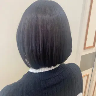 カラー ボブ/美髪矯正 /佐藤　奈巳のヘアスタイル
