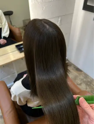 カラー AMBERGLEAM Hair&Cloth Yoga所属・Ryo☘縮毛矯正/ メンズ/ブリーチ/のヘアスタイル