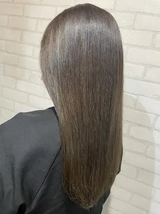 カラー 透明感カラー💎 AYAのヘアスタイル