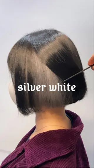 ミディアム カラー 🥇メンズパーマ /縮毛矯正/木村神心のヘアスタイル