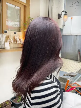 ミディアム luve heart's And Be minamisemba所属・高嶋 奏音のヘアスタイル