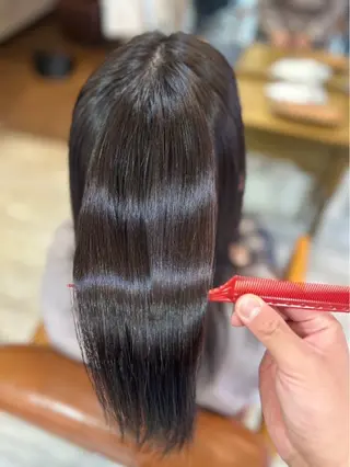 セミロング 🫧髪質改善🫧 ‎SERINA⟡.·のヘアスタイル