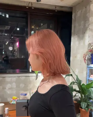 ミディアム カラー yarn所属・前島 想のヘアスタイル