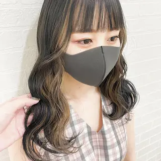 ミディアム カラー .. meiのヘアスタイル