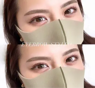 アイブロウ Le'afirst 大阪梅田所属・Le'a first ‎🤍店長yuukaのマツエク・マツパデザイン