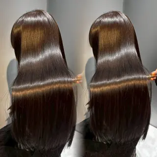 ミディアム カラー 髪質改善/美髪矯正 艶髪/Takutoのヘアスタイル