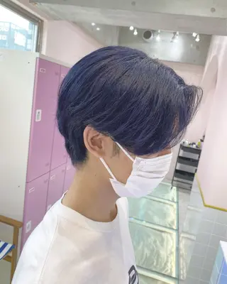 カラー メンズ SALOWIN横浜所属・𓍯韓国style/ 髪質改善𓍯中村和希のヘアスタイル