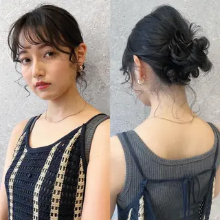 ヘアアレンジ 🩰 柔らかいカラー tomomi🌛のヘアスタイル