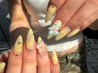 ネイル MITSUKI🪡 海外/個性派/ロングのネイルデザイン