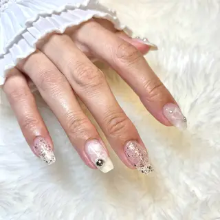 ネイル ️🩵Merci Miyu 南堀江️のネイルデザイン