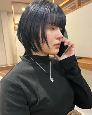 ショート カラー 【代表】 辻龍樹のヘアスタイル