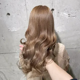 ロング カラー エフェクトブリーチ 🌟前澤啓太朗のヘアスタイル