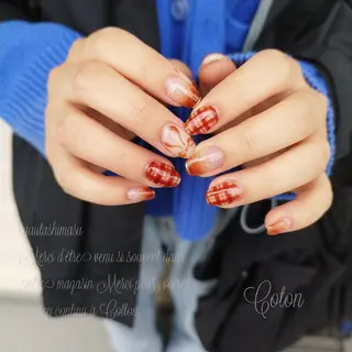 ショート 🥀ネイルサロン cotonコトン🥀のネイルデザイン