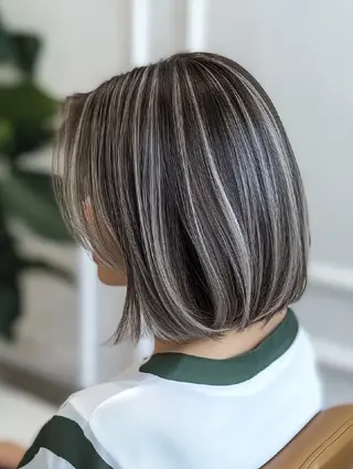 カラー 束感まつぱ🥑🤍 NATUKI🤍のマツエク・マツパデザイン