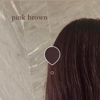 セミロング カラー Ida Akaneのヘアスタイル