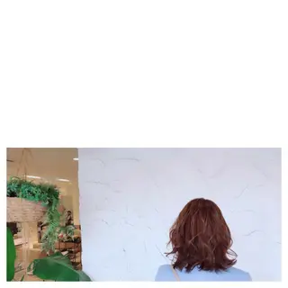 ミディアム カラー Jill franc ＿ ayanoのヘアスタイル