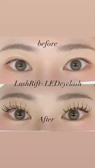 マツエク・マツパ 髪質改善 elena by artefice所属・塩貝 幸音のマツエク・マツパデザイン