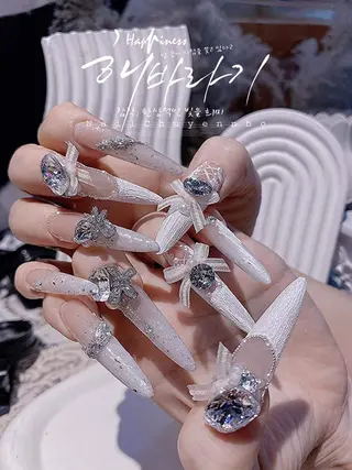 ロング Bibi beauty spa Osaka所属・Chann Channのネイルデザイン