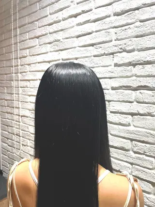 ロング カラー 🎈ブリーチなし暖色 カラー/レッド/ゆいのヘアスタイル