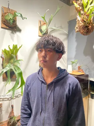 ショート メンズ isuta 岡本のヘアスタイル