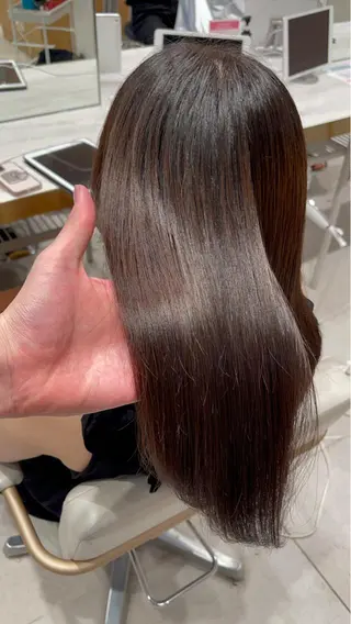 セミロング カラー 顔周り特化/韓国ヘア /レイヤー/吉野幸大のヘアスタイル