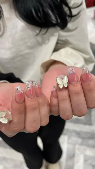 ロング カラー ネイル mai🤍縮毛酸性ス トレート/アイリストのヘアスタイル