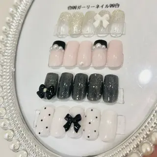 ネイル 🎀チーク/ちゅるん 🫧chisa🎀のネイルデザイン