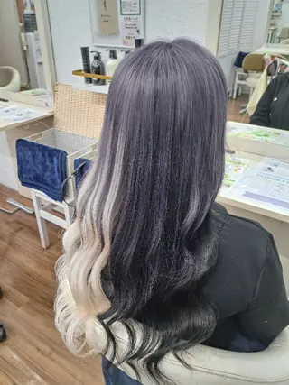 ロング カラー GLOSS❤︎ Harunaのヘアスタイル