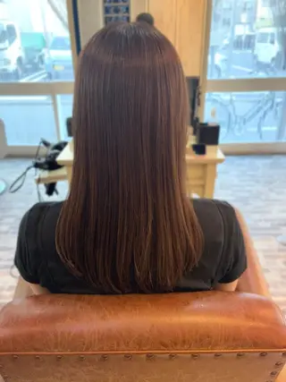 セミロング 柏木 輝仁のヘアスタイル