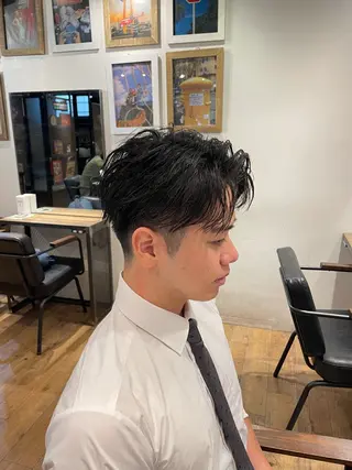 ショート Ww..メンズサロン by fifth 大阪梅田茶屋町店所属・メンズパーマ/茶屋町 /瀧内のヘアスタイル