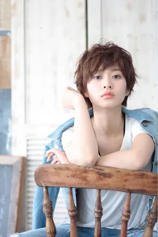 ショート 髪質改善縮毛矯正✨ ナリタユウヤのヘアスタイル