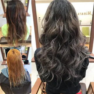 ロング カラー hair salon Hinata所属・川畑 ゆうたのヘアスタイル