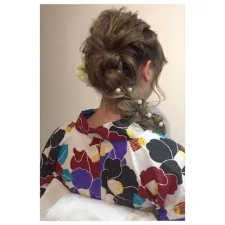 ヘアアレンジ 佐藤 奈佳子 サトウ ナカコのヘアスタイル