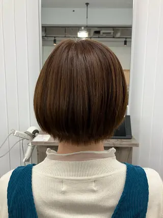ショート カラー 徳永 花怜のヘアスタイル