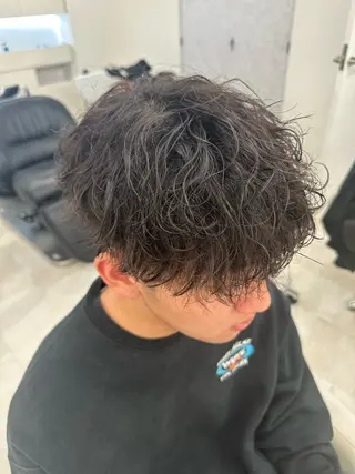 パーマ メンズ AI TOKYO  men's 横浜所属・【パーマの達人】 💎メンズ特化🔥徹のヘアスタイル