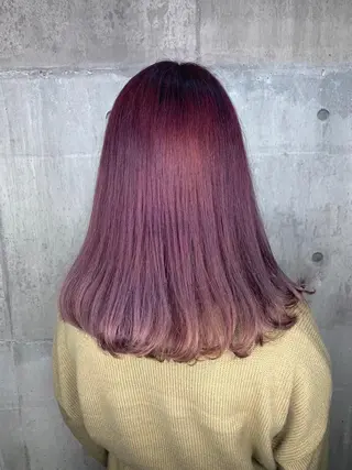 セミロング カラー 小関 茅里のマツエク・マツパデザイン