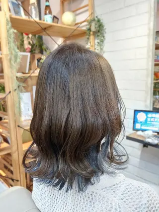 ミディアム 🌟艶髪カラー 🌟サイトウのヘアスタイル