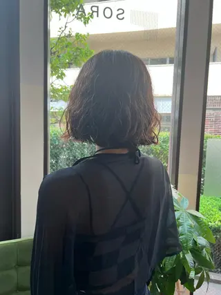 MIN NANO//POLICY（旧SORA）所属・中村遥香 ☺︎ママ美容師のヘアスタイル