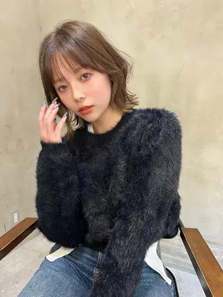 ショート ヘアアレンジ 髪質改善／レイヤー /柔らかさ/清水のヘアスタイル