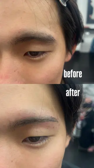 men's salon dot. tokyo yokohama所属・Men's特化✂️ カンタロウ   横浜の眉毛・アイブロウイメージ