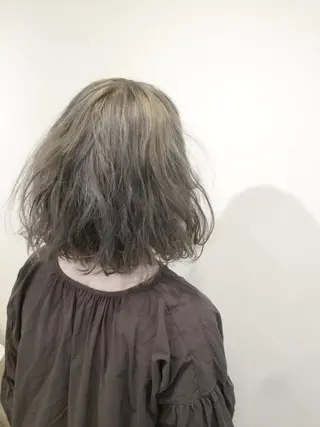 ミディアム カラー パーマ Maestro所属・🪼個性、雰囲気🪼 ⛈オカダ🎧のヘアスタイル