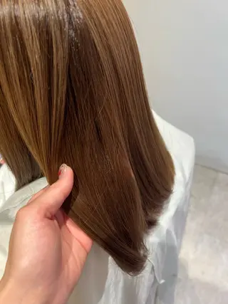 ロング カラー ブルームヘアデザイン かこ。のヘアスタイル