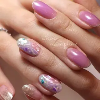 ネイル L’atelier Nenuphar所属・nénuphar misaのネイルデザイン