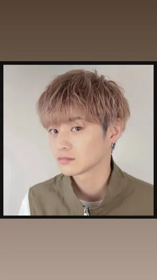 メンズ 黒染め剥がし/ 黒髪卒業ヘア👑涼介のヘアスタイル